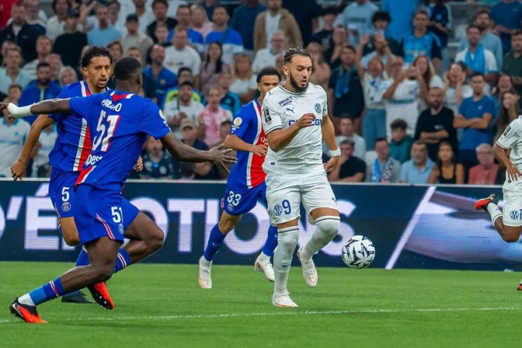 Gouiri et l'OM n'ont pas démérité face au PSG (site OM)