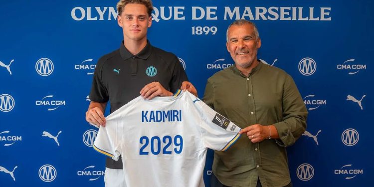 Ugo El Kadmiri a signé un contrat jusqu'en 2029 (site OM)