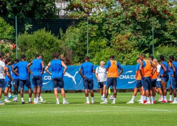 Entrainement de l'OM (site OM)