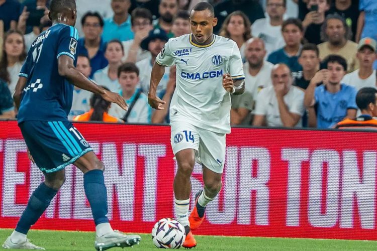 Paixao, l'une des rares satisfactions de l'OM (site OM)