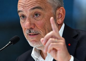 Stéphane Richard, le président de l'OM