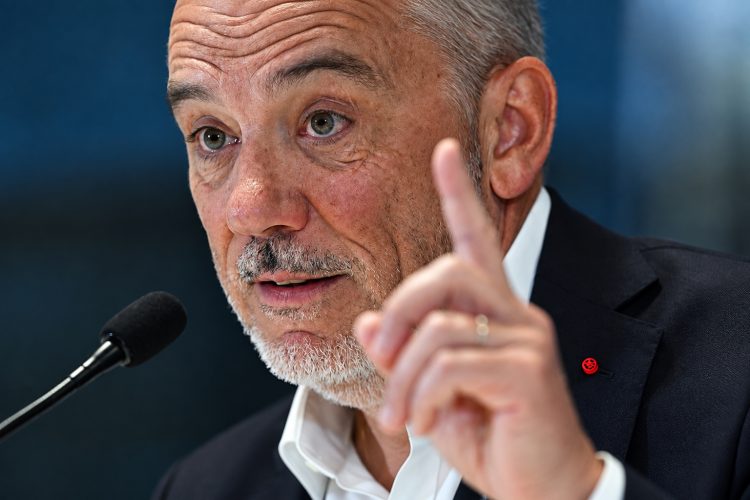 Stéphane Richard, le président de l'OM