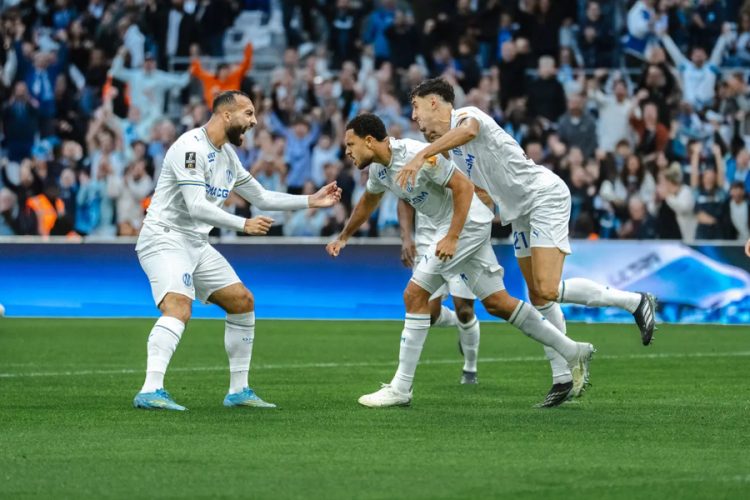 Egan-Riley a marqué son premier but de la saison contre Le Havre