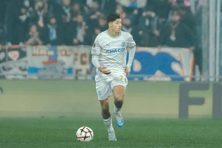 Belzahaf continue à séduire avec l'OM (site OM)