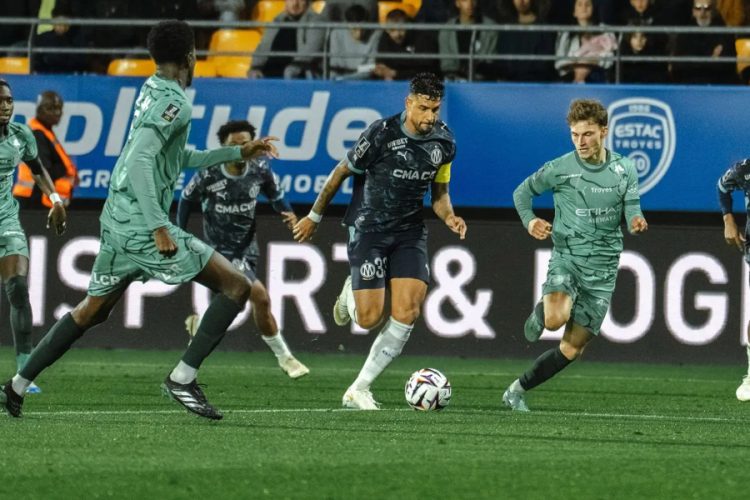 Emerson et l'OM n'ont pas totalement convaincu à Troyes (site OM)