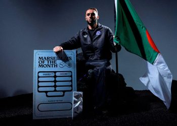 Amine Gouiri a été désigné marseillais du mois (site OM)
