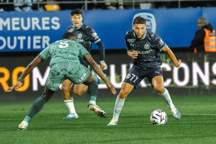 Amine Harit a ouvert le score à Troyes et lancé l’OM vers sa deuxième victoire de la saison (site OM)