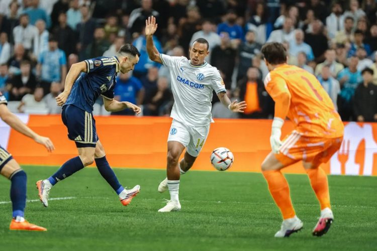 Paixao et l'OM ont encore chuté en Ligue Europa (site OM)